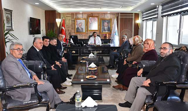 TİNGADER'den Rekt&ouml;r Bentli'ye "Hayırlı Olsun" ziyareti