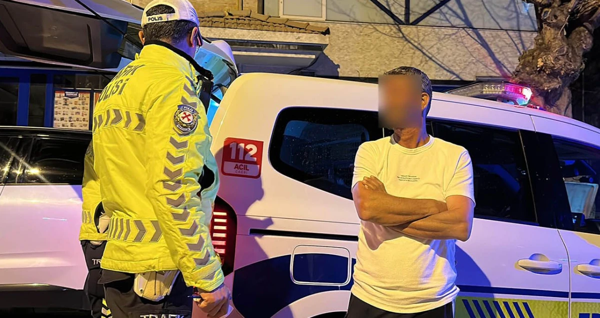 4&rsquo;&uuml;nc&uuml; kez alkoll&uuml; yakalandı