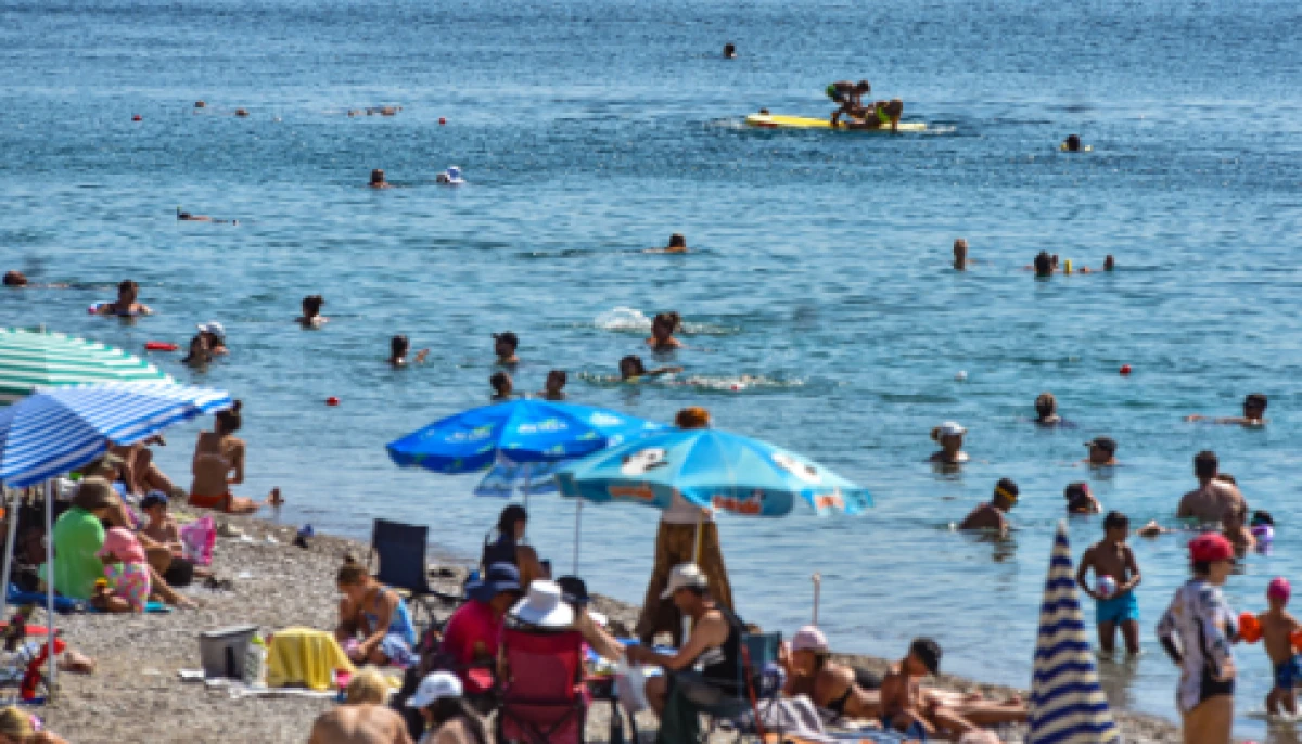 Antalya'da kavurucu sıcak