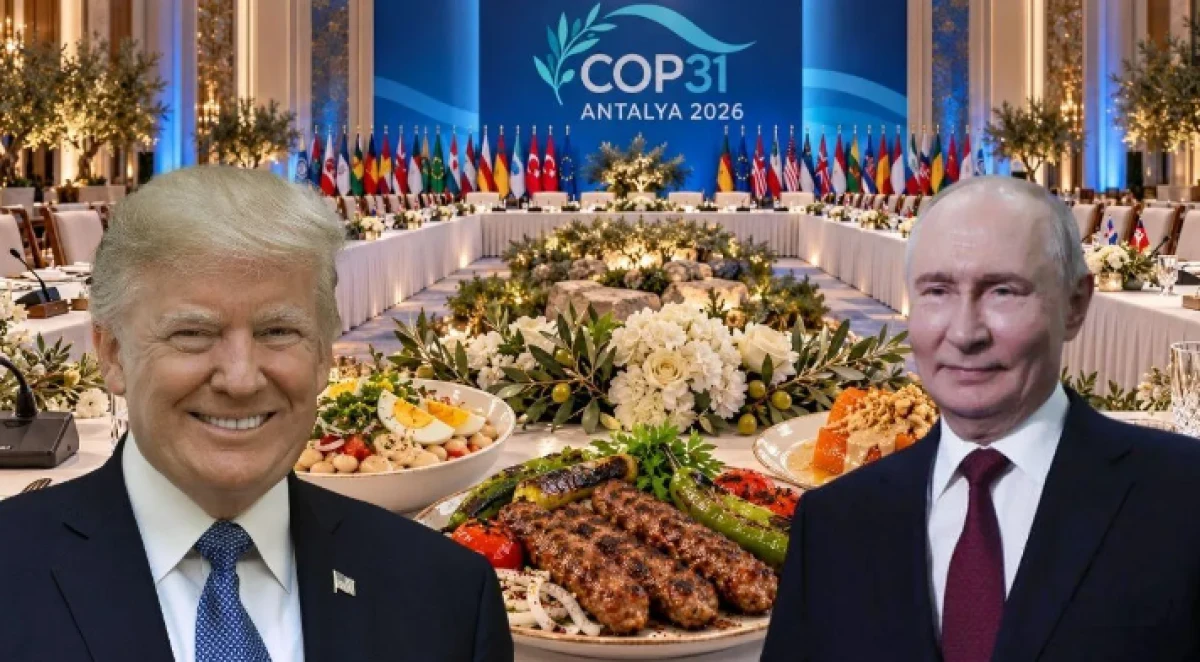 Antalya&rsquo;ya gelecek d&uuml;nya liderlerinin men&uuml;s&uuml; belli oldu