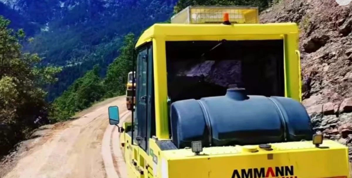Bucakdere yolu iyileştirildi