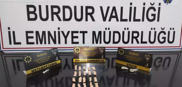 Burdur&rsquo;da Uyuşturucu Tacirlerine Karşı 38 Operasyon