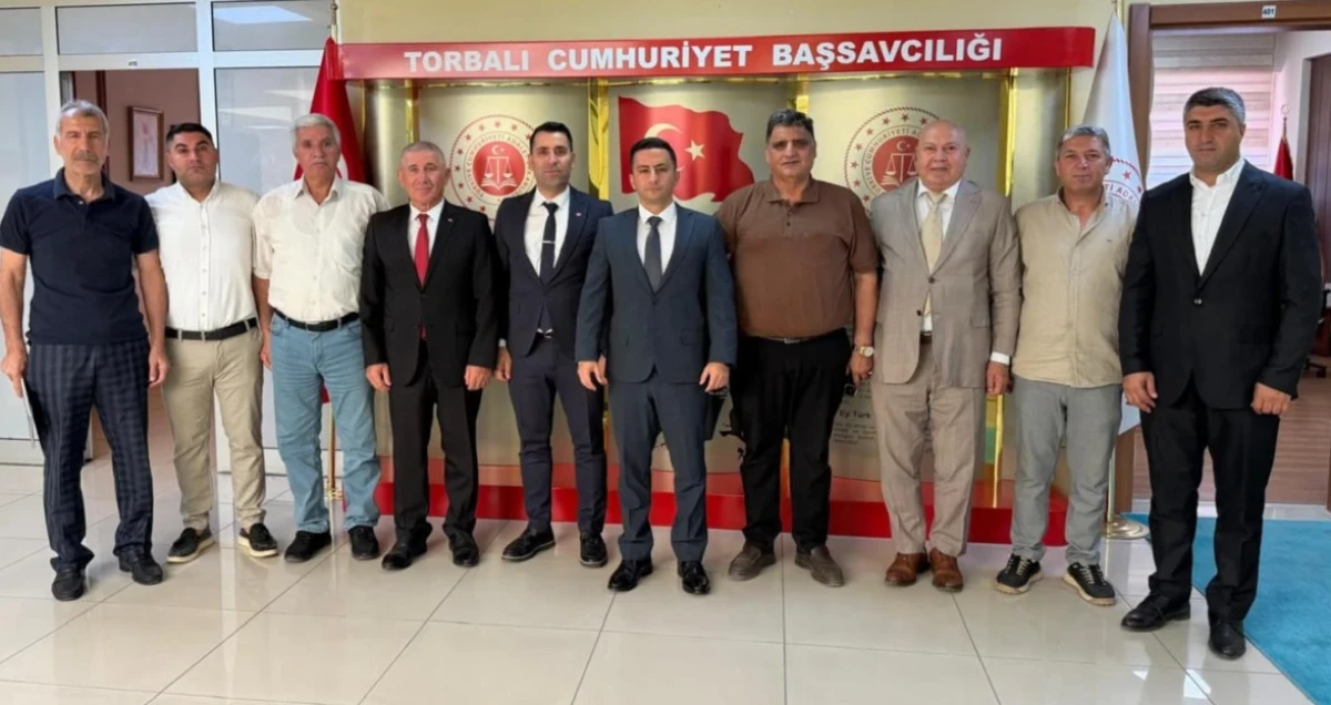Cumhuriyet Başsavcısı Erdem Azıl&rsquo;a hayırlı olsun ziyareti