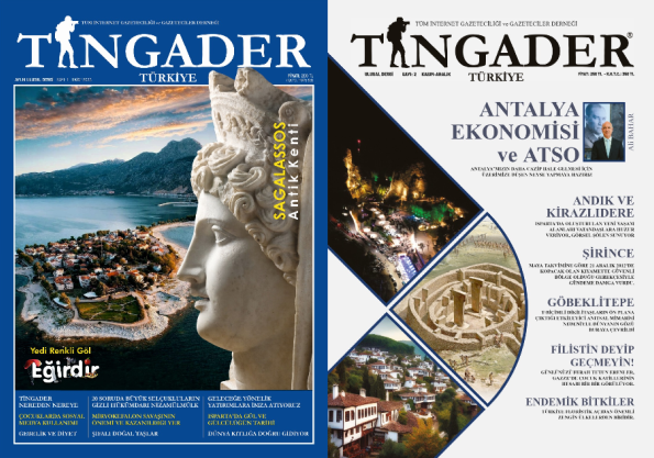 DERGİNİZ TİNGADER YENİ SAYISI &Ccedil;IKTI 
