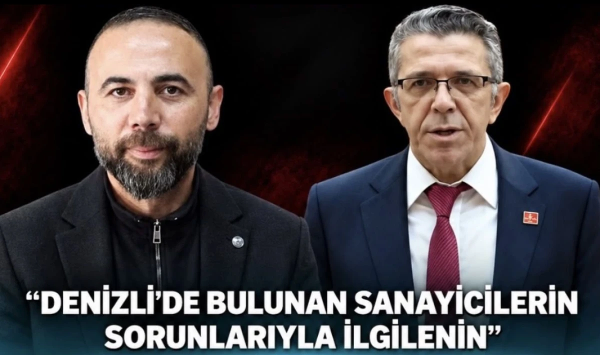 DERİ OSB BAŞKANI MARULCU&rsquo;DAN DENİZLİ MİLLETVEKİLİNE TEPKİ