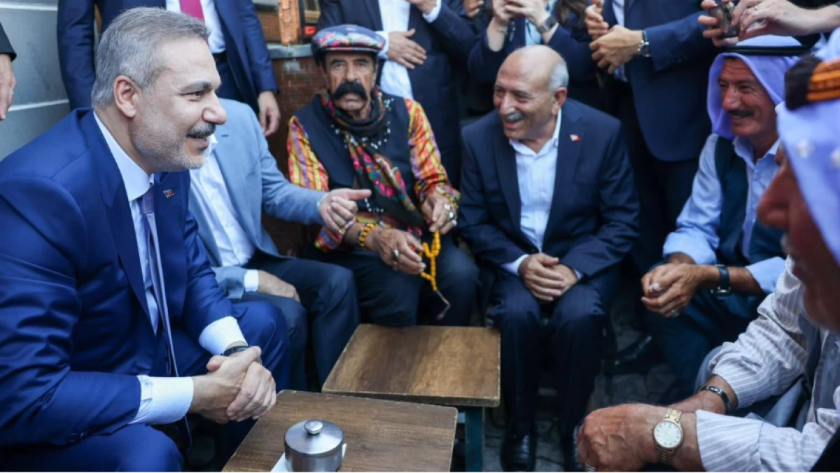 Dışişleri Bakanı Fidan Diyarbakır'da