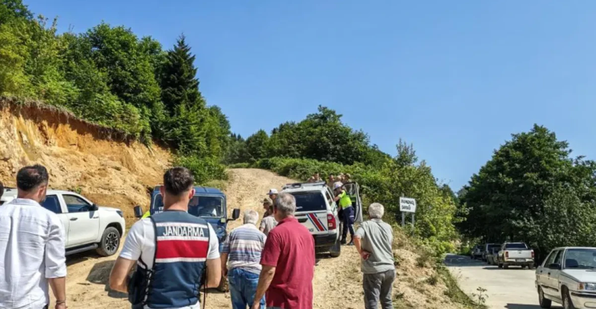 Giresun'da "helikopter d&uuml;şt&uuml;" ihbarı ekipleri harekete ge&ccedil;irdi