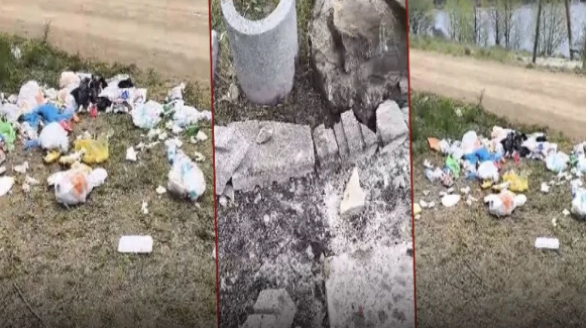G&ouml;lc&uuml;k&rsquo;teki manzara isyan ettirdi