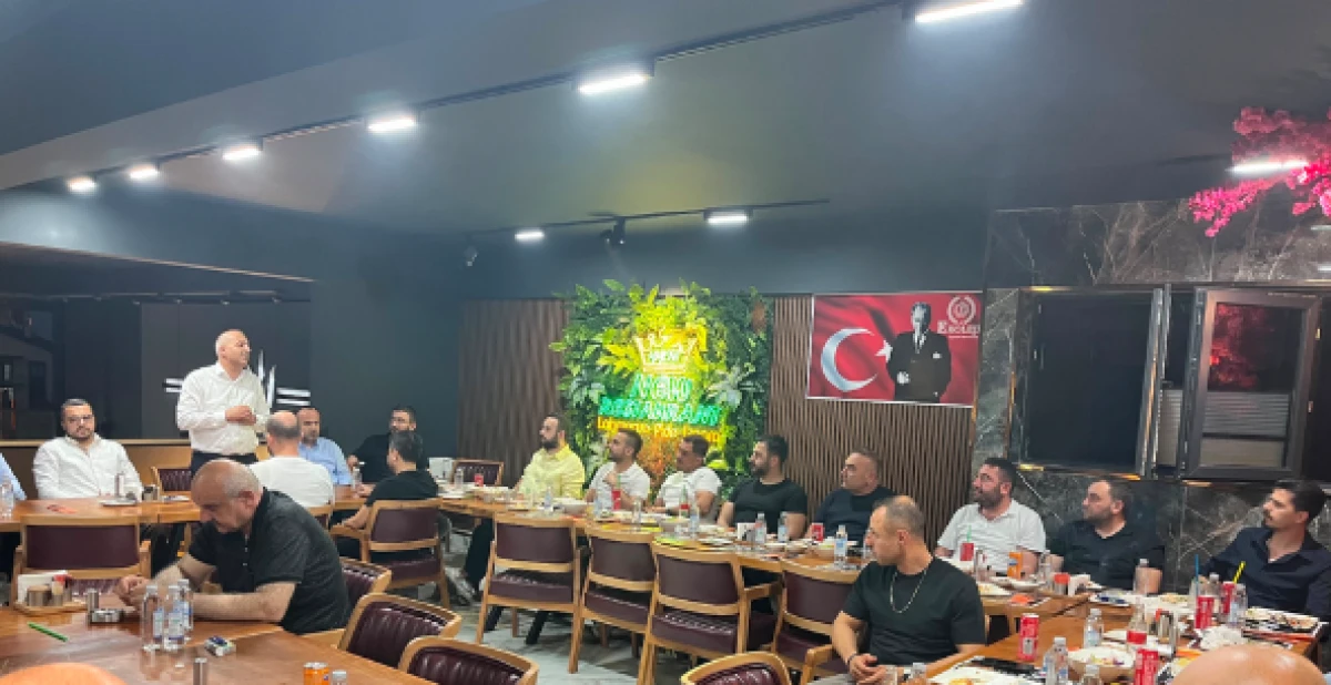 IDGEP &Uuml;yeleri, ITSO Başkan Adayı Turgut'un davetinde bir araya geldi