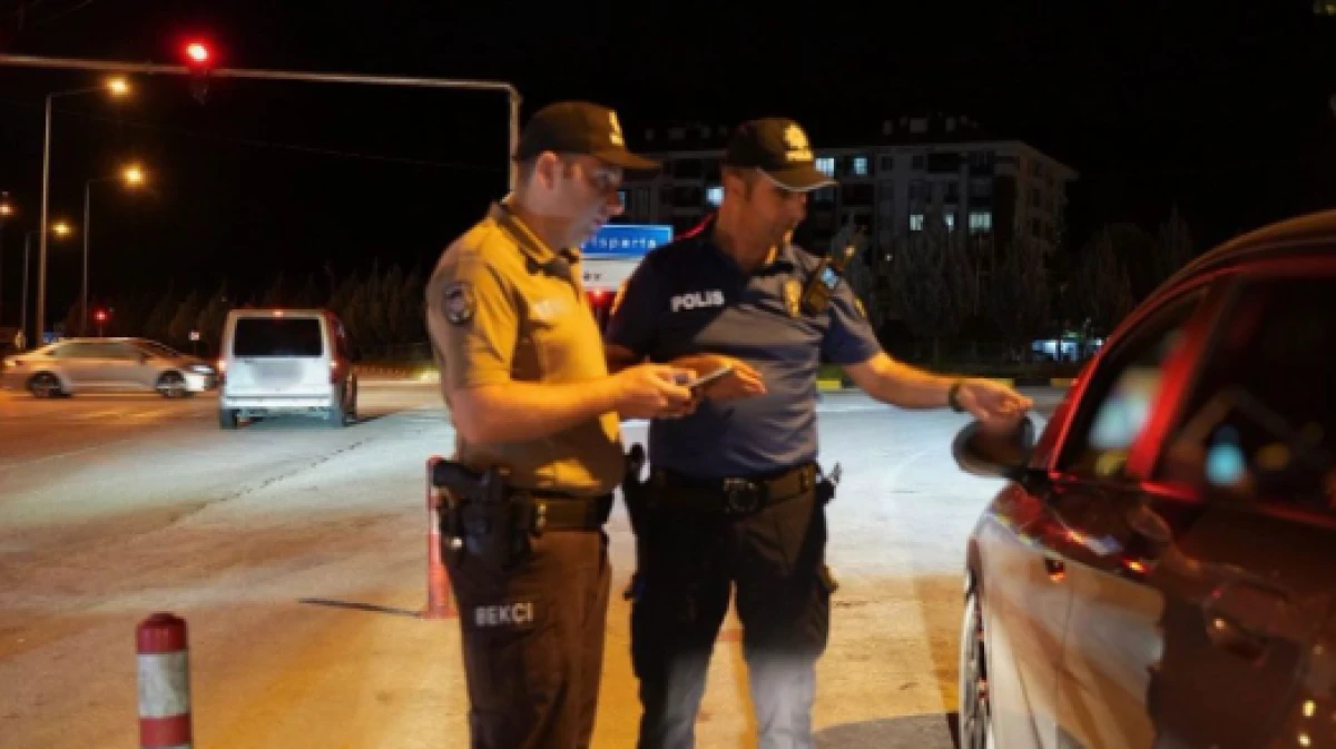 Isparta&rsquo;da 3 Kritik Noktada Huzur Denetimi