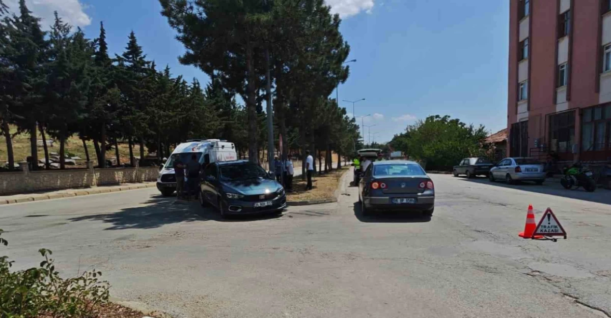 Isparta&rsquo;da trafik kazası: 1 yaralı