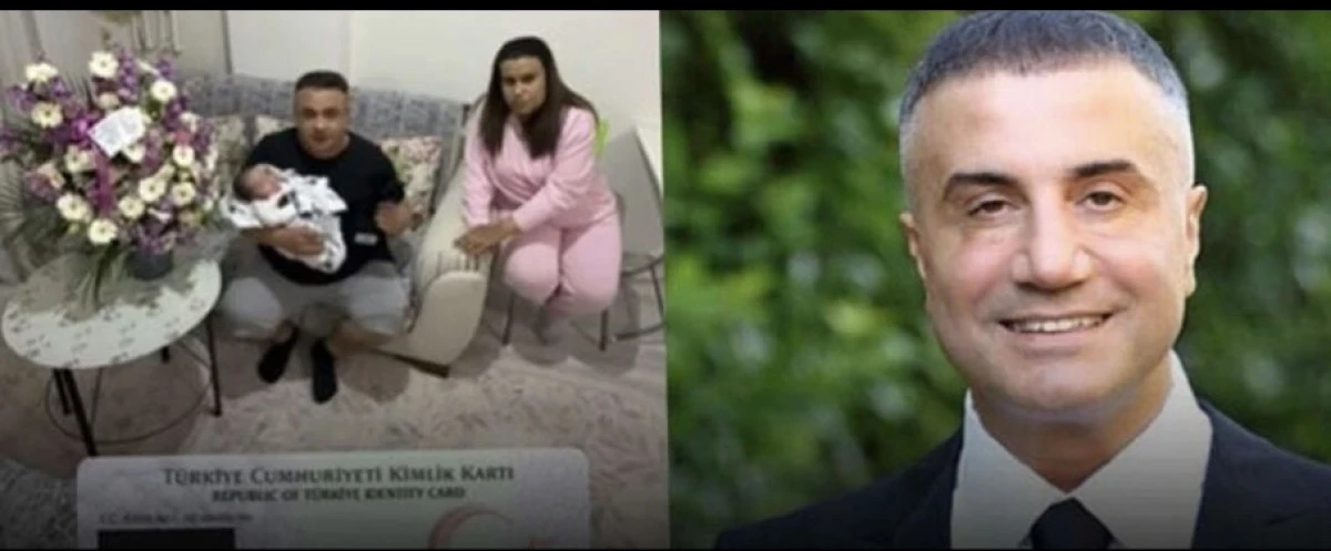 Isparta'da yeni doğan bebeğe Sedat Peker ismi koyuldu