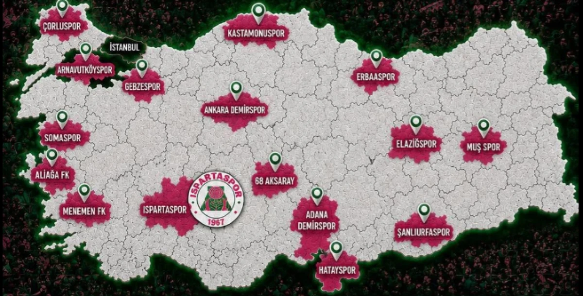 Ispartaspor 22 Bin Km Yol Yapacak