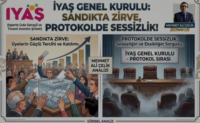 İYAŞ GENEL KURULU: SANDIKTA ZİRVE, PROTOKOLDE SESSİZLİK!