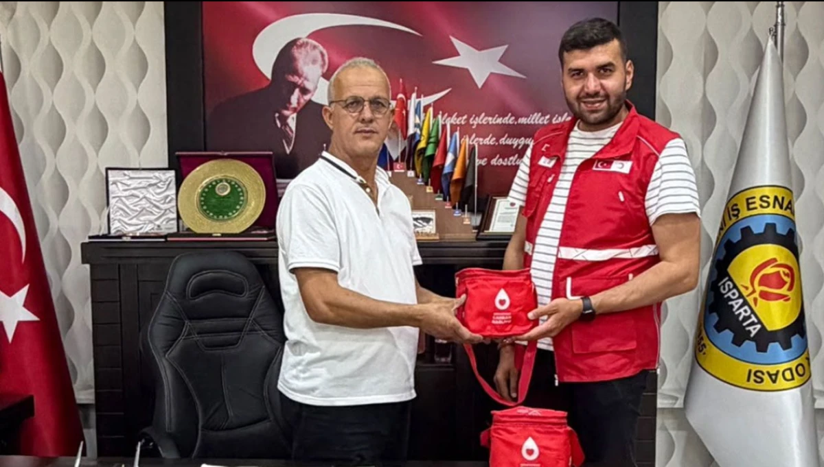 Madeni İş Esnaf Odası'ndan Kan Bağışına Davet: "Bir &Uuml;nite Kan, Bir Hayat Kurtarır"