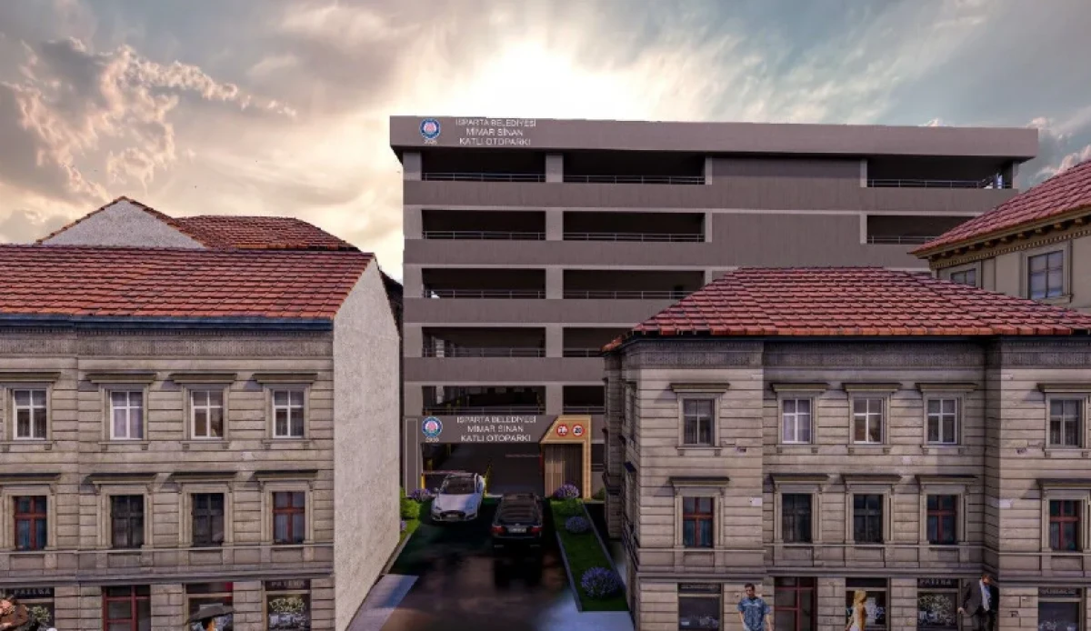 Mimar Sinan Katlı Otopark Yapım &Ccedil;alışmaları Başladı