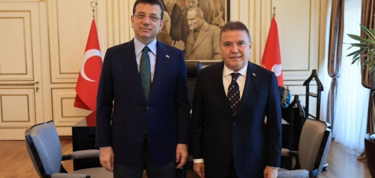 Muhittin B&ouml;cek ve Ekrem İmamoğlu bir araya geldi