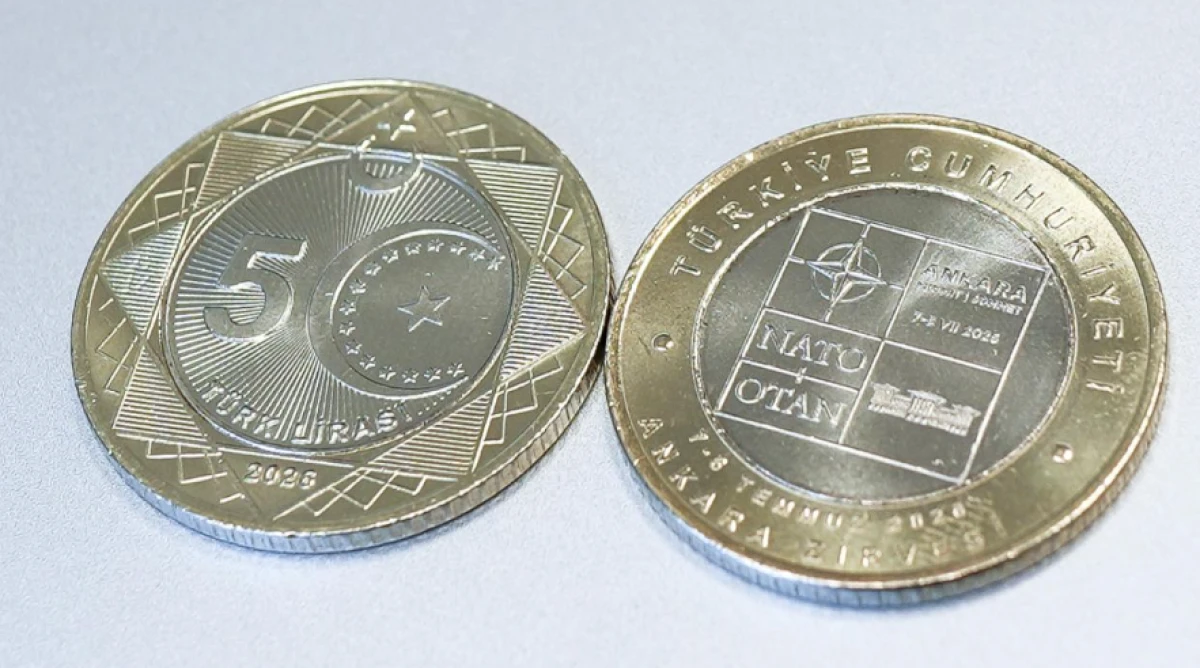 NATO Ankara Zirvesi anısına 5 liralık hatıra parası basıldı