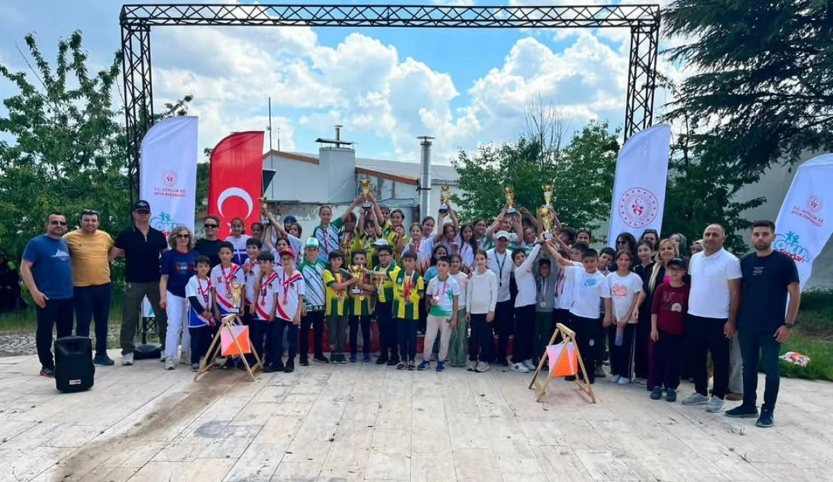 Okul Sporları Oryantiring Minikler İl Birinciliği Tamamlandı