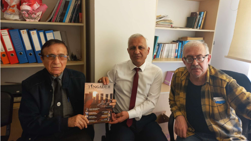 &Ouml;NDER TOP&Ccedil;U İLE İLK HASBİHAL ve VEKİL S&Ouml;NMEZ