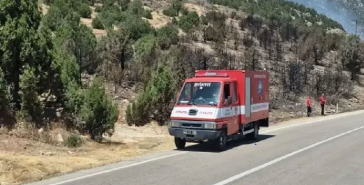 Orman yangını kontrol altına alındı