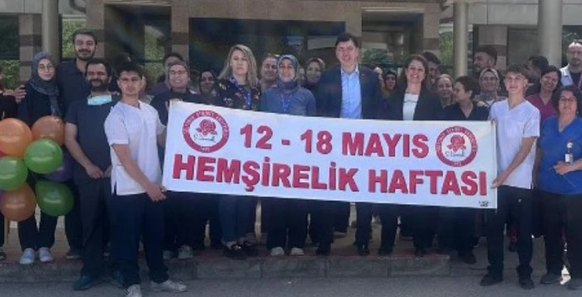 SD&Uuml; HASTANESİNDE HEMŞİRELER HAFTASI KUTLANDI