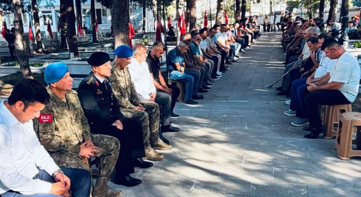 Şehit Orhan Burak B&uuml;y&uuml;k&ccedil;aylı, Şehadetinin 2. Yılında Dualarla Anıldı