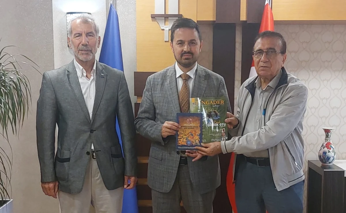 TİNGADER VE ISPARTA PLATFORMU'NDAN TKDK BAŞKANI AHMET ANTALYALI'YA ZİYARET