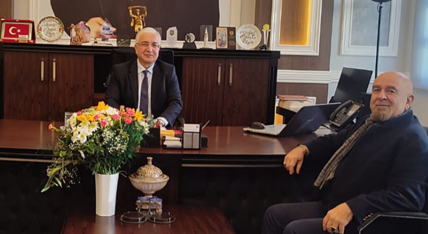 TİNGADER&rsquo;DEN MEZİTLİ KAYMAKAMI&rsquo;NA ZİYARET
