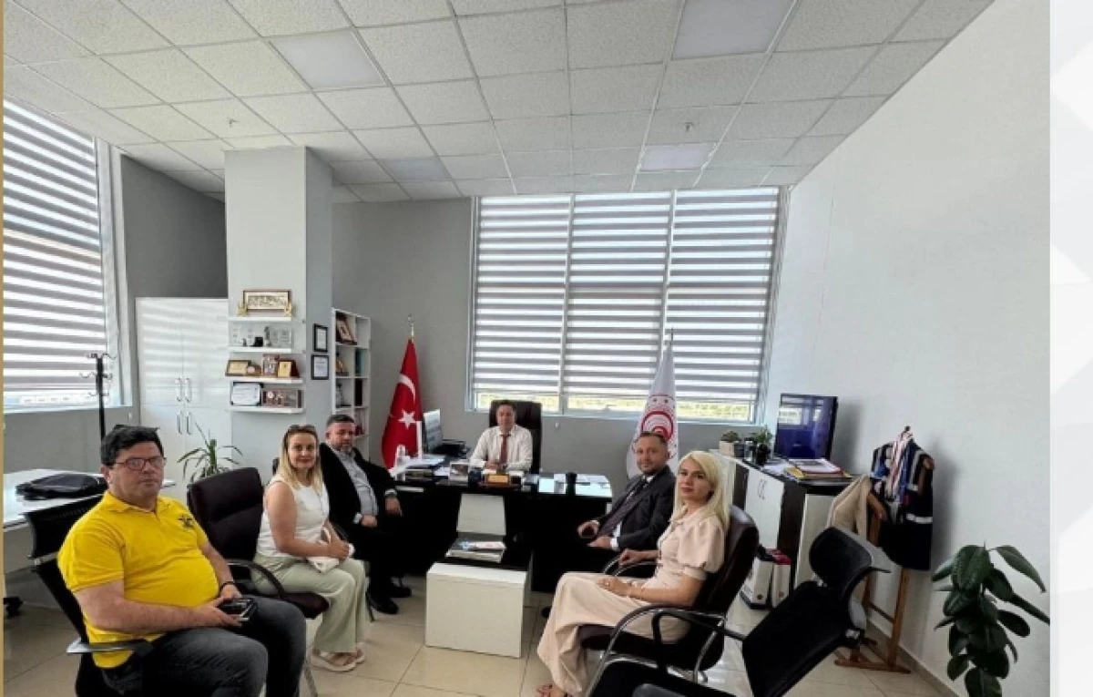 T&Uuml;GEM&rsquo;den Ticaret İl M&uuml;d&uuml;r&uuml; Mehmet &Uuml;lger'e Ziyaret