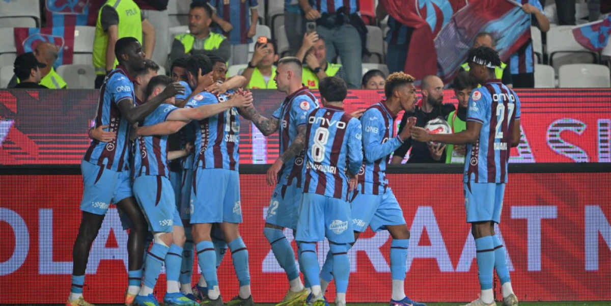 T&uuml;rkiye Kupası'nın sahibi Trabzonspor oldu