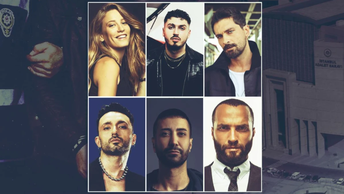 &Uuml;nl&uuml; isimlere yeni operasyon: Serenay Sarıkaya, Blok3, Mabel Matiz, Berkay, Tan... 14 isim g&ouml;zaltında