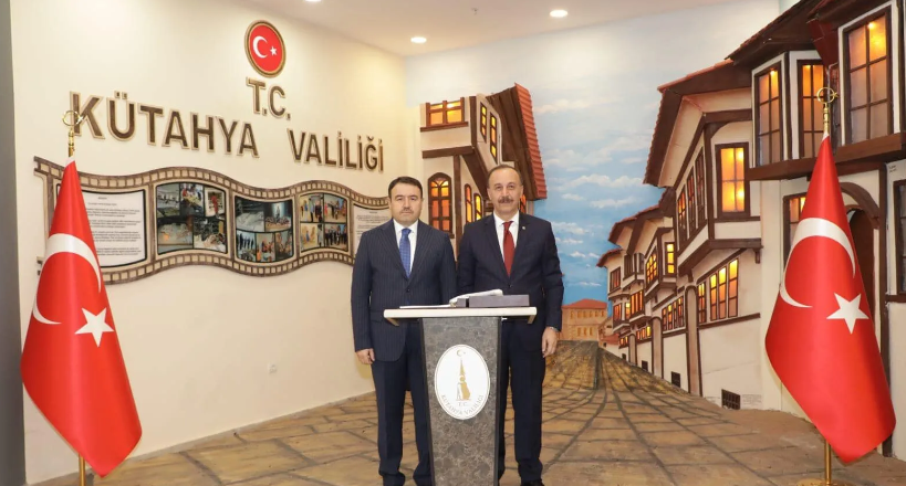 Vali Erin K&uuml;tahya ve Bilecik valilerini ziyaret etti