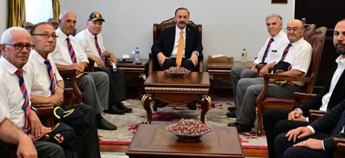 Vali Erin'den Kıbrıs Gazilerine Vefa: 'Minnet ve Ş&uuml;kranla Y&acirc;d Ediyoruz'